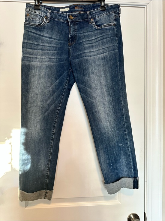 Kut from the Kloth Denim - Kut from the Kloth “Catherine” Boyfriend Jeans in Mid Blue Wash